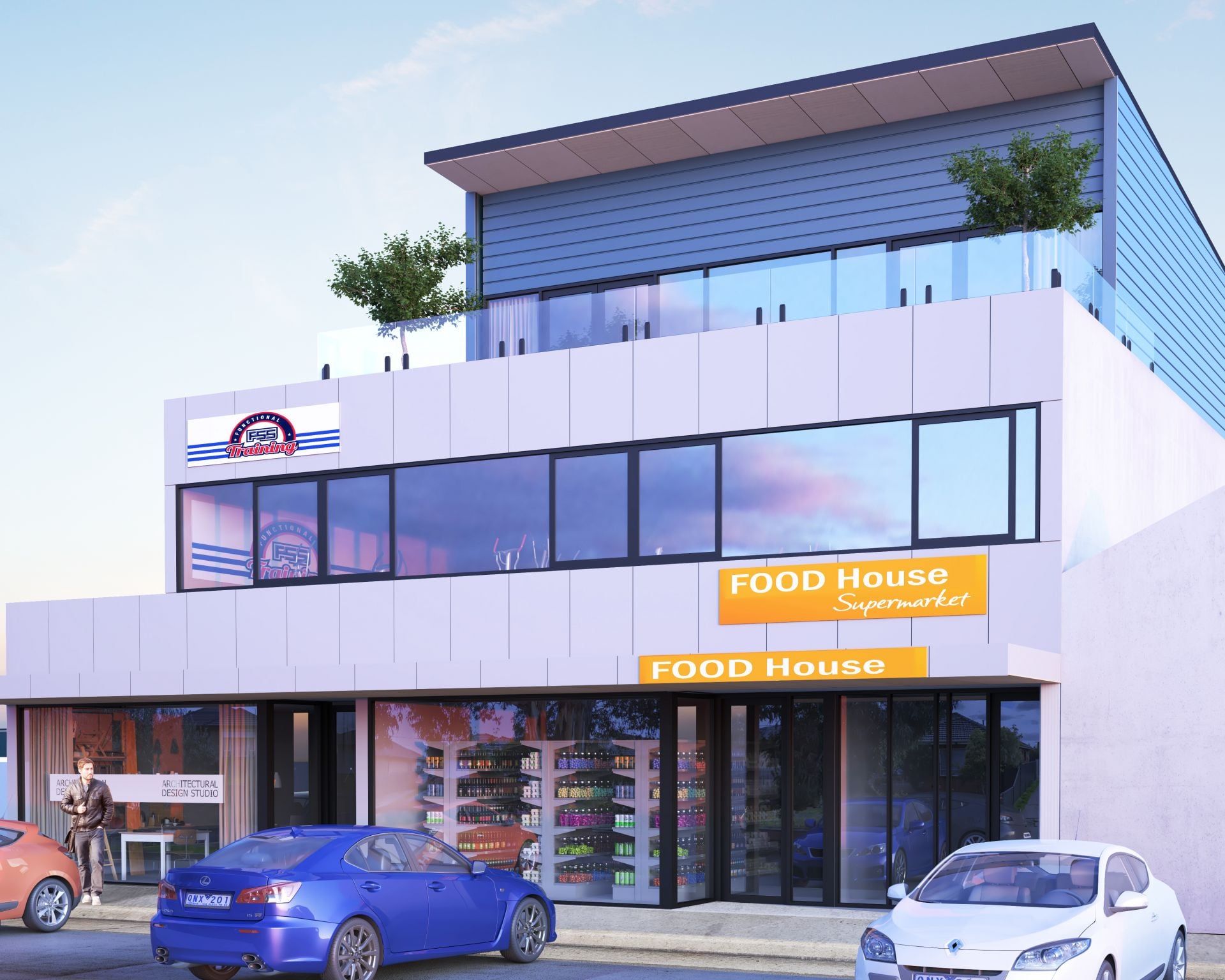 Approved Plans – Commercial Zoning With Residence