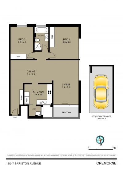 15/3-7 Bariston Avenue CREMORNE NSW, Cremorne - Thumbnail 7