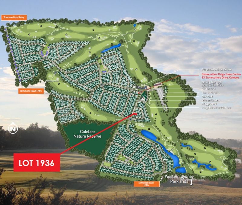 Colebee Lot 1936 Toledo Street | Stonecutters Ridge