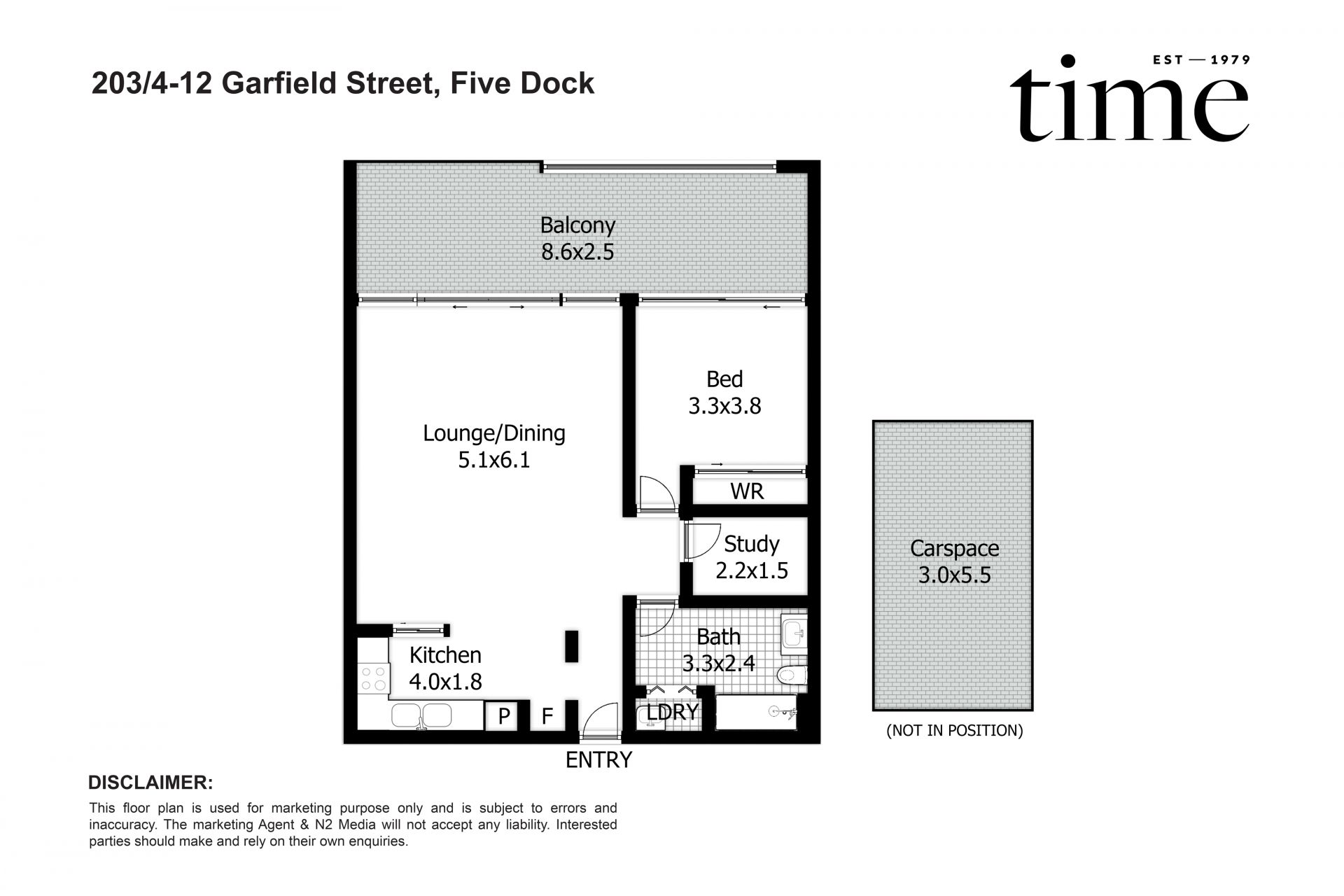 203/4-12 Garfield Street, Five Dock NSW