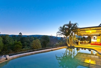 Private acreage retreat enjoys a spectacular Mountain backdrop - only 5 mins to the village and offers a whole lot more.