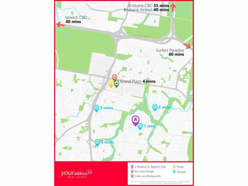 Real Estate For Sale 3 Wisteria Drive Regents Park , QLD