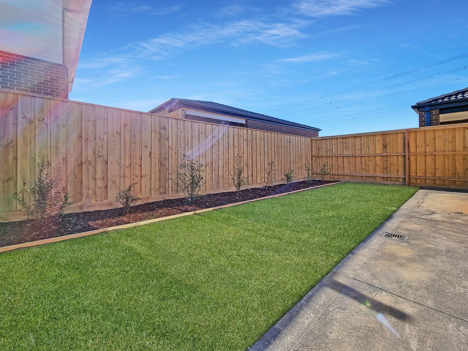 Modern three bedroom home