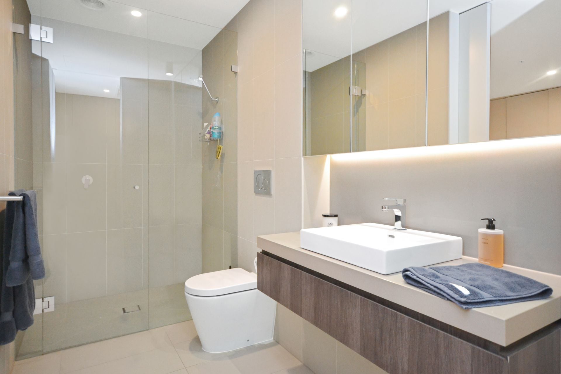 Spacious and light filled living at The Marque