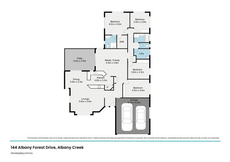 Spacious lowset perched on an elevated block