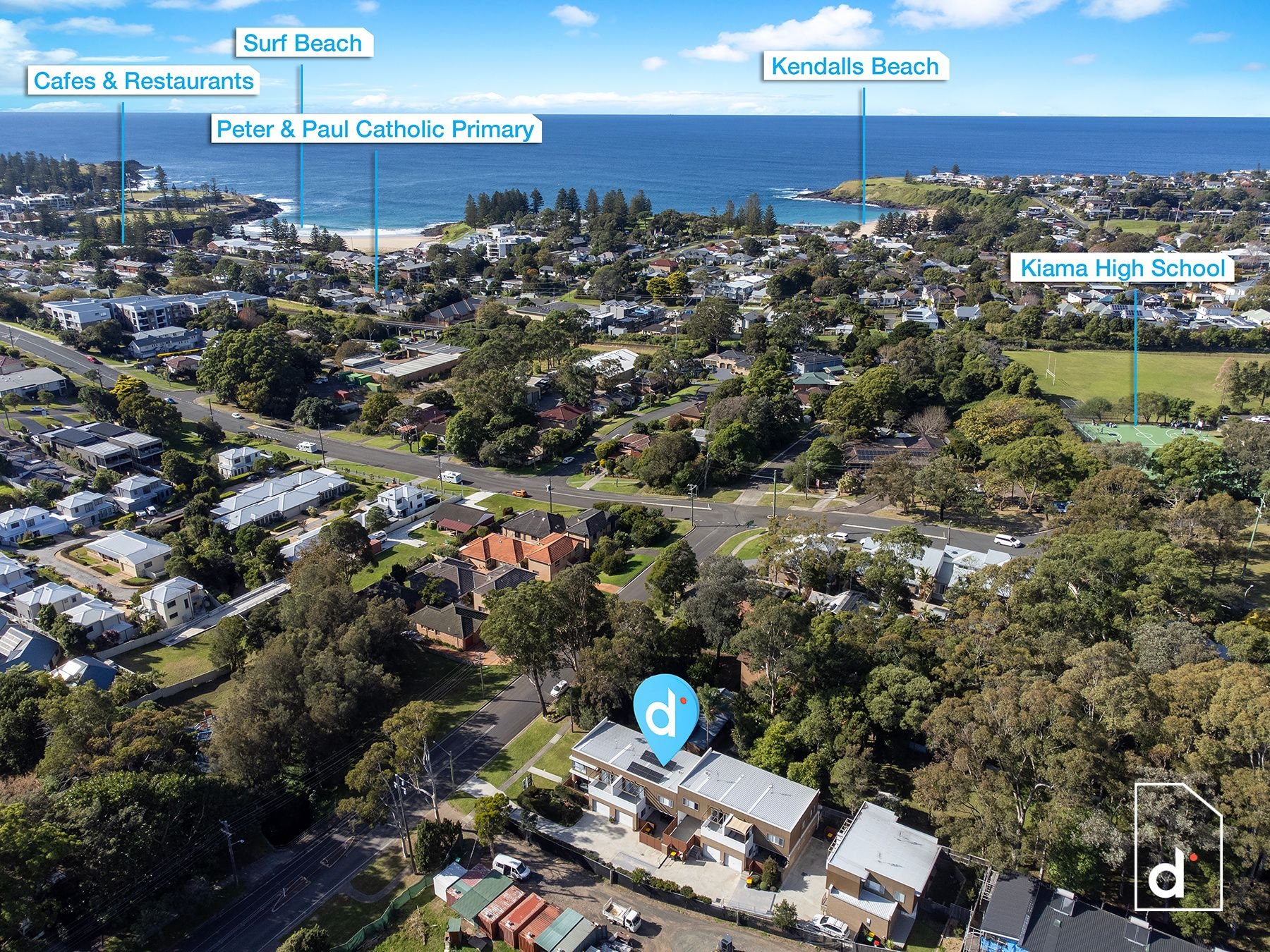 Sold property 940000 for 2/12 Bland Street Kiama , NSW 2533