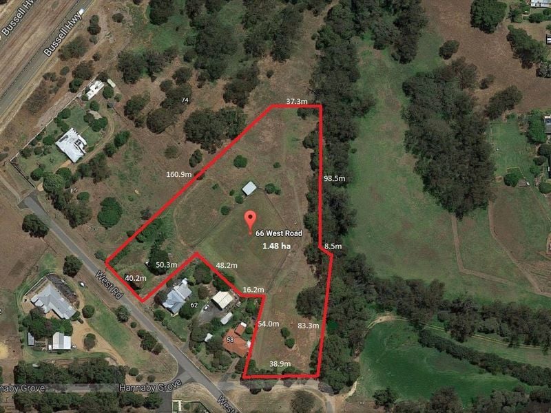 Real Estate For Sale 66 West Road Capel , WA