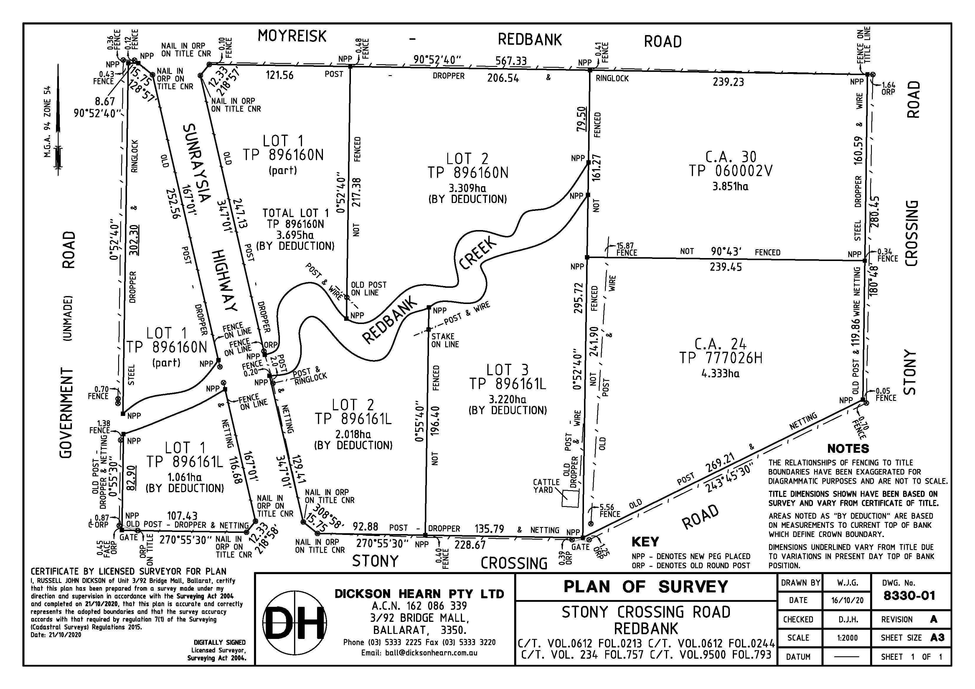 Lot 1 TP0N/ Moyreisk-Redbank Road, Redbank VIC 3477