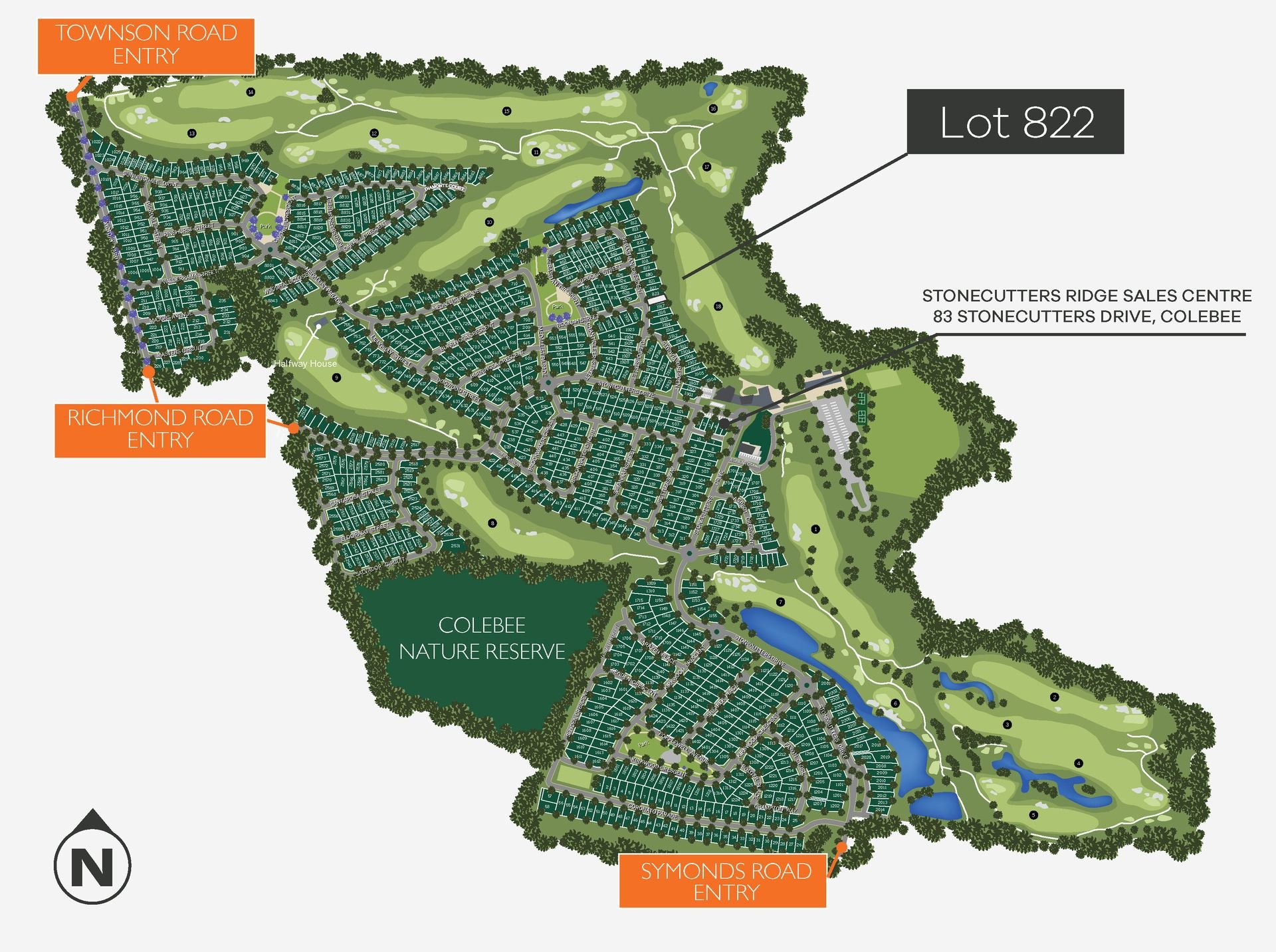 Colebee Lot 822 Sebastian Crescent | Stonecutters Ridge