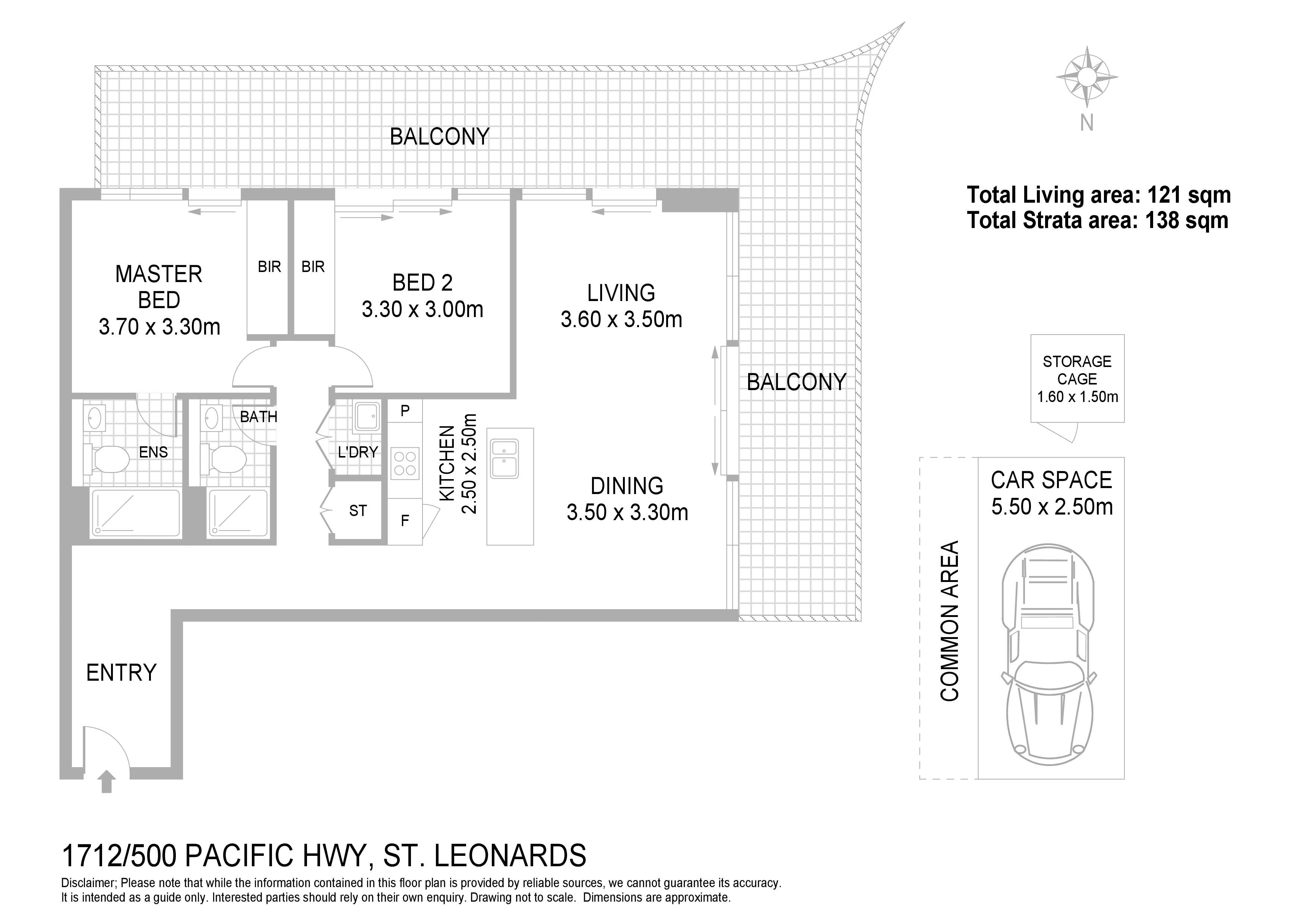 Midland Realty Group Real Estate For Lease 1712/500 Pacific Highway