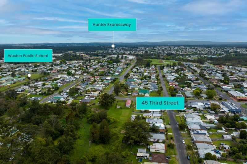 Real Estate For Sale 45 Third Street Weston , NSW