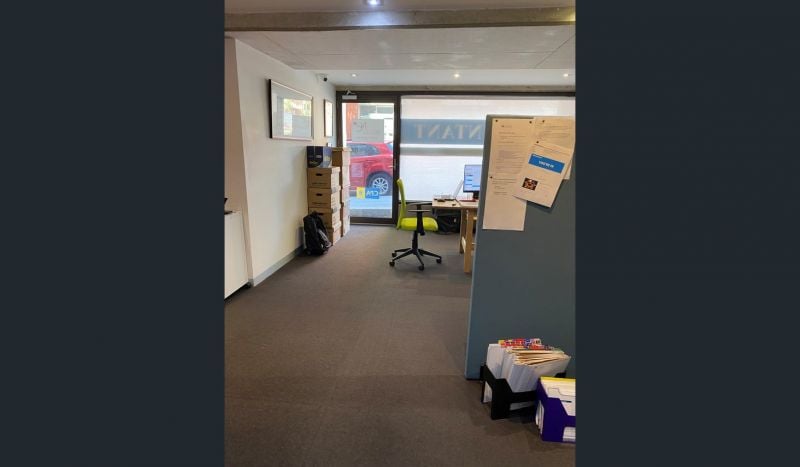 Street Frontage Office/Retail in sought after trendy Collingwood