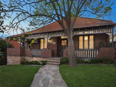 22 Waratah Street,  Haberfield, NSW