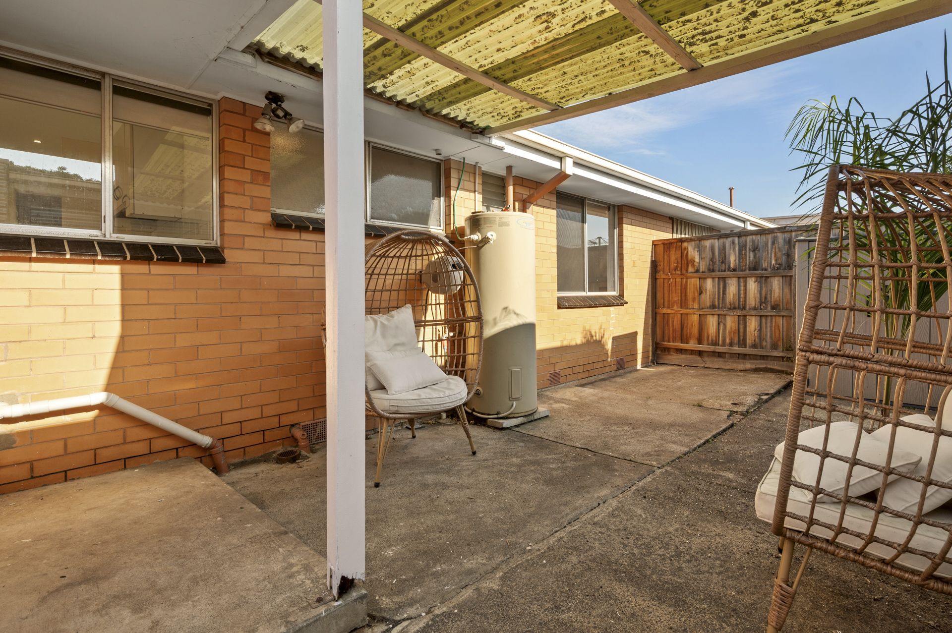 Close to Edward street shops