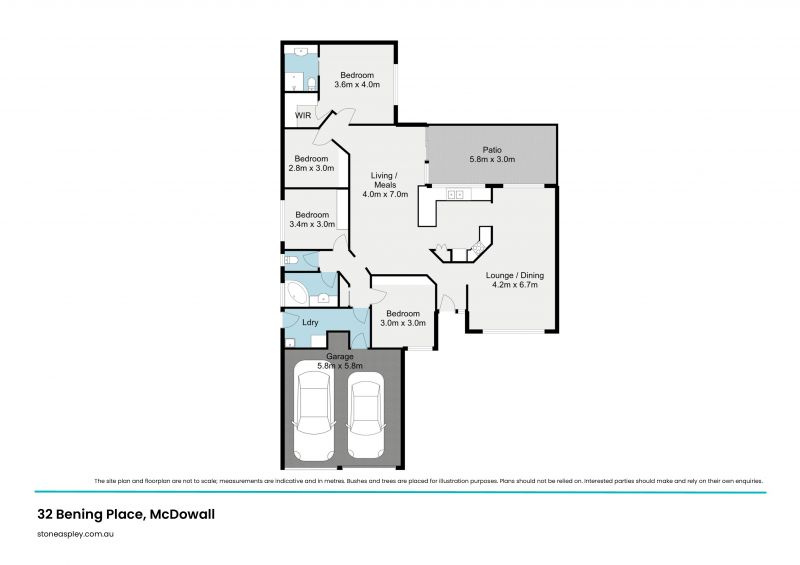 Spacious lowset perched on an elevated block