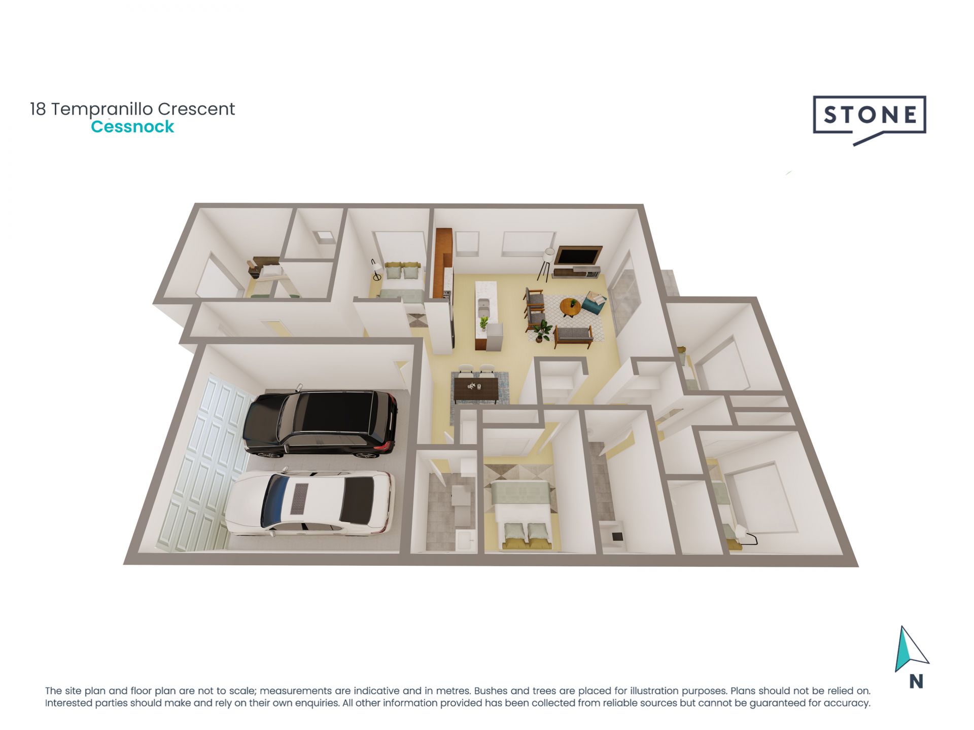 Your modern and convenient four bedroom home!