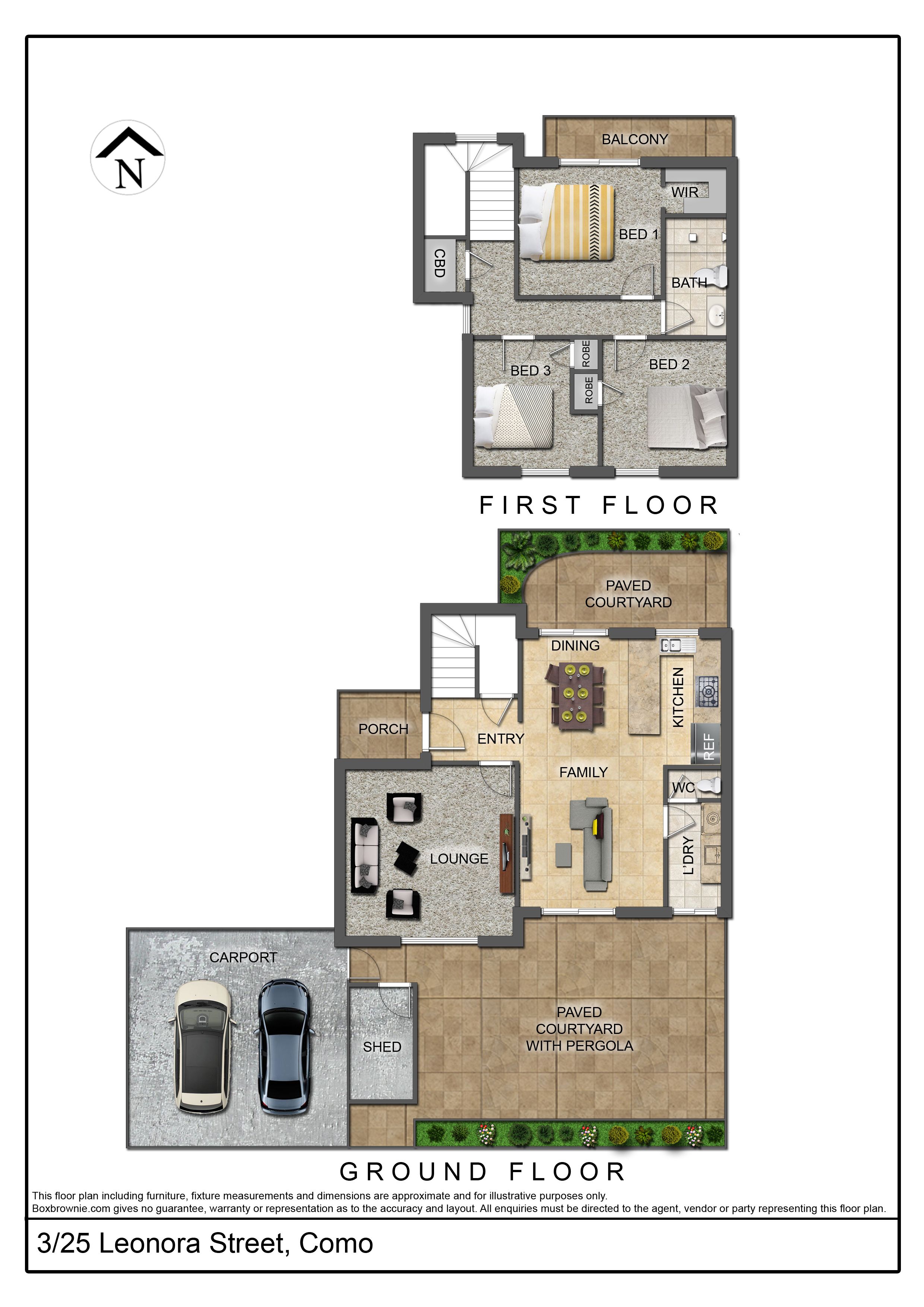 Real Estate For Sale 3/25 Leonora Street Como , WA