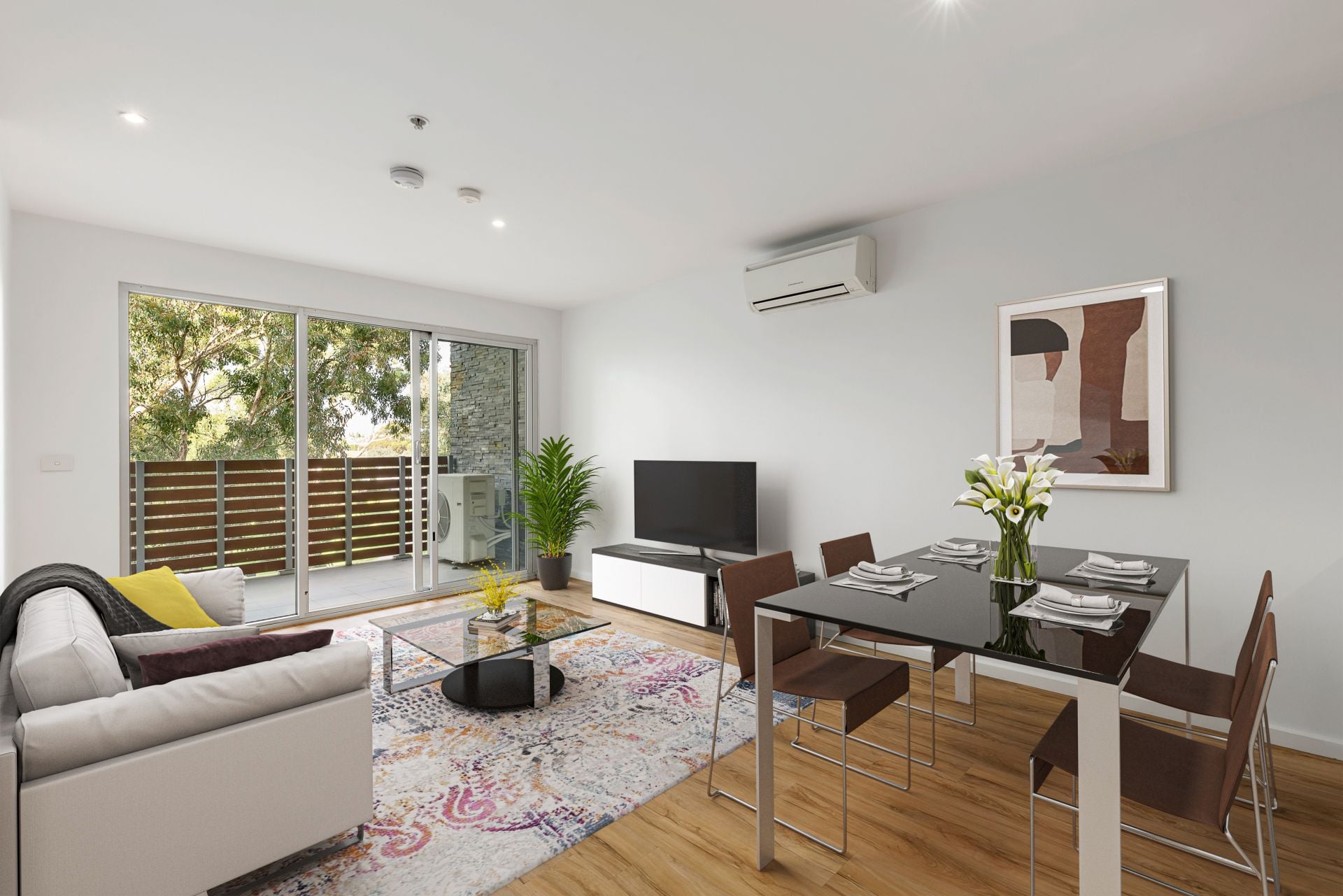 Easy Living With A Mellow Backdrop