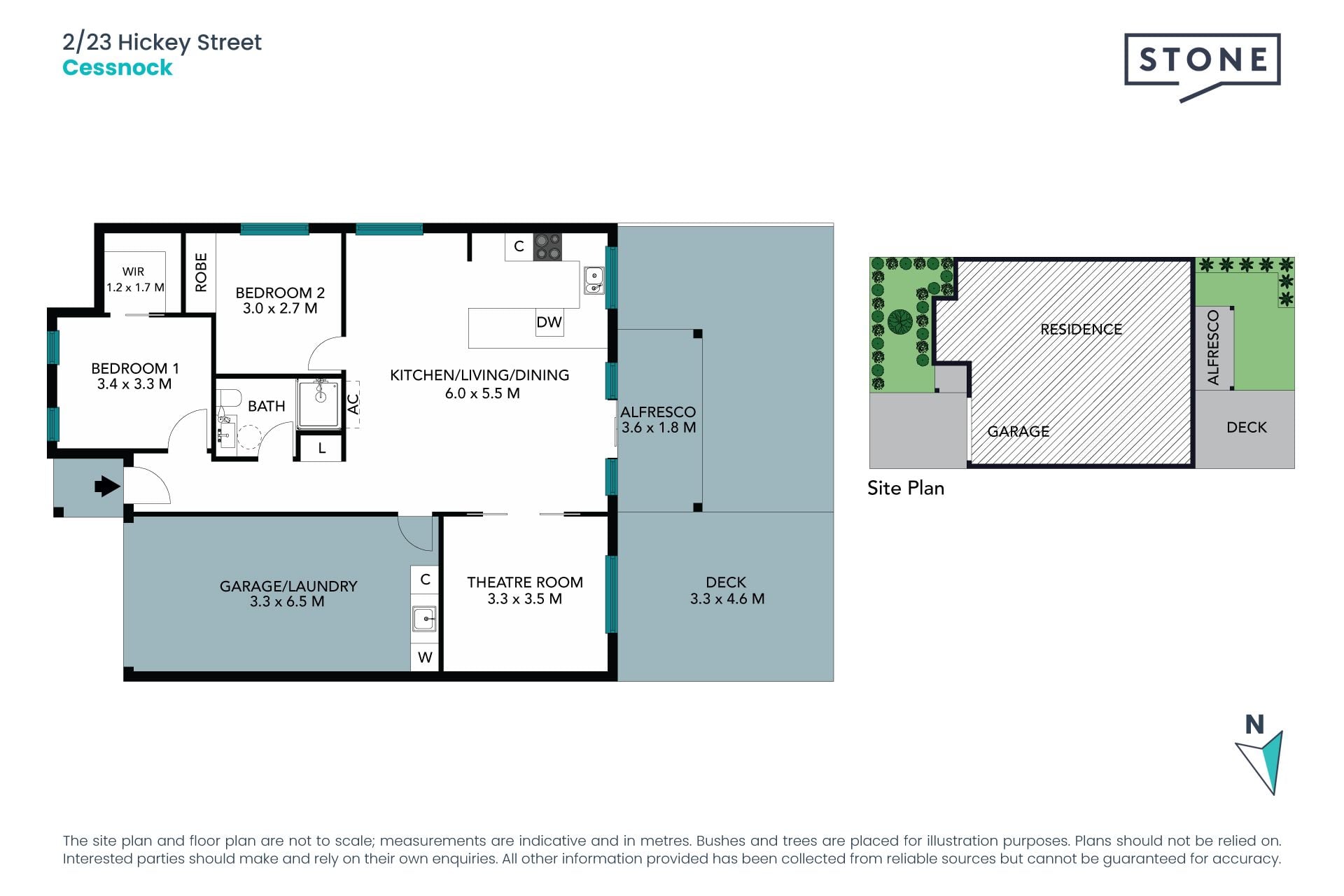 Spacious quality modern unit – 2km to town