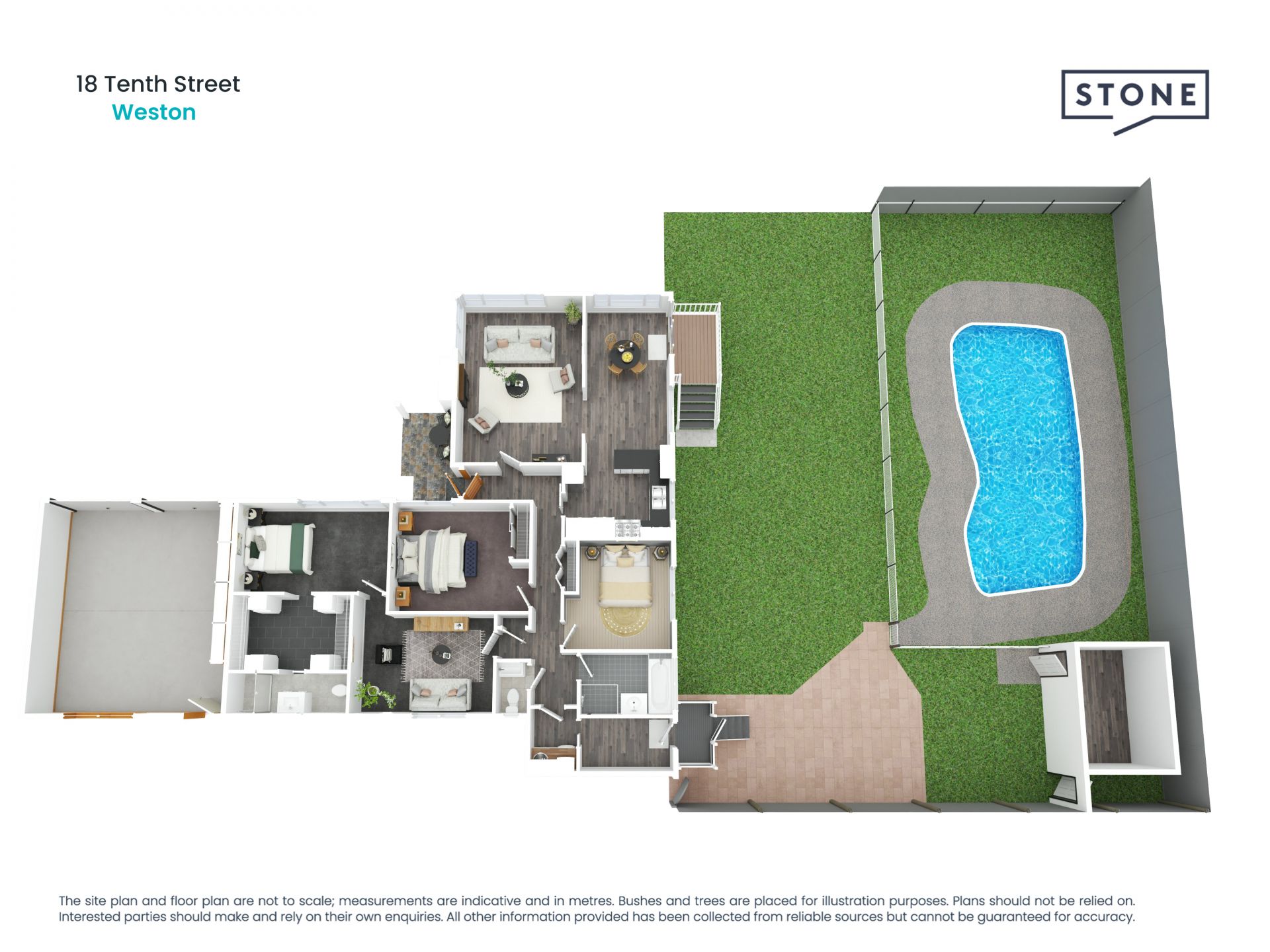 The conveniently located elegant entertainer