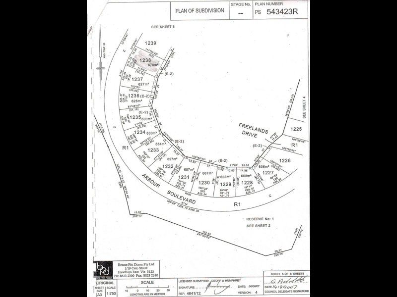Lot 1238 Arbour Boulevard, Burnside Heights - Thumbnail 2