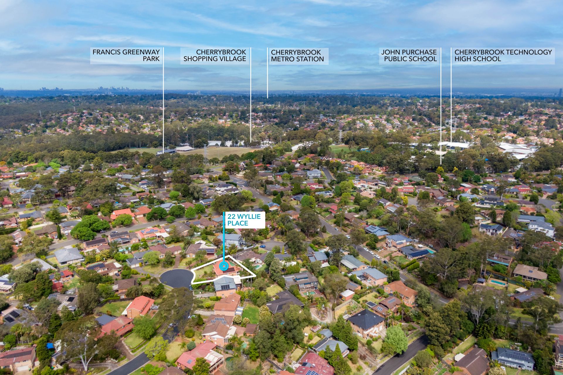 Real Estate For Sale 22 Wyllie Place Cherrybrook , NSW