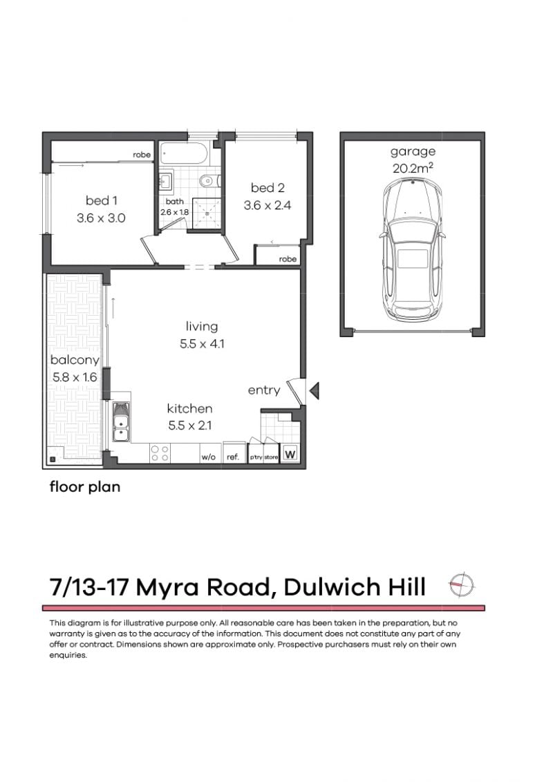 Sold - Renovated Top Floor Apartment with Large North Facing Balcony and Lock up Garage