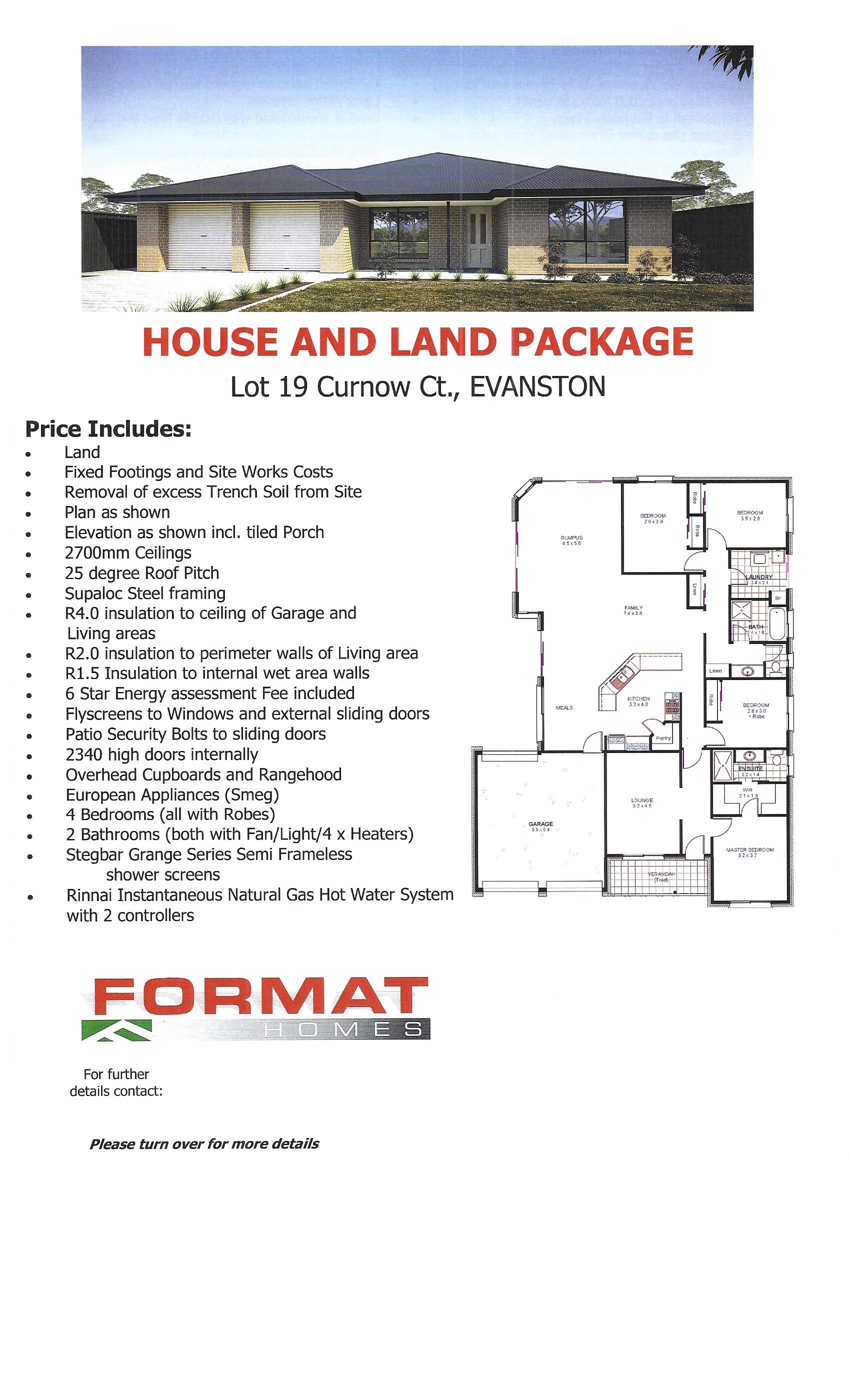 Lot 19 Curnow Court  Evanston Park 5116