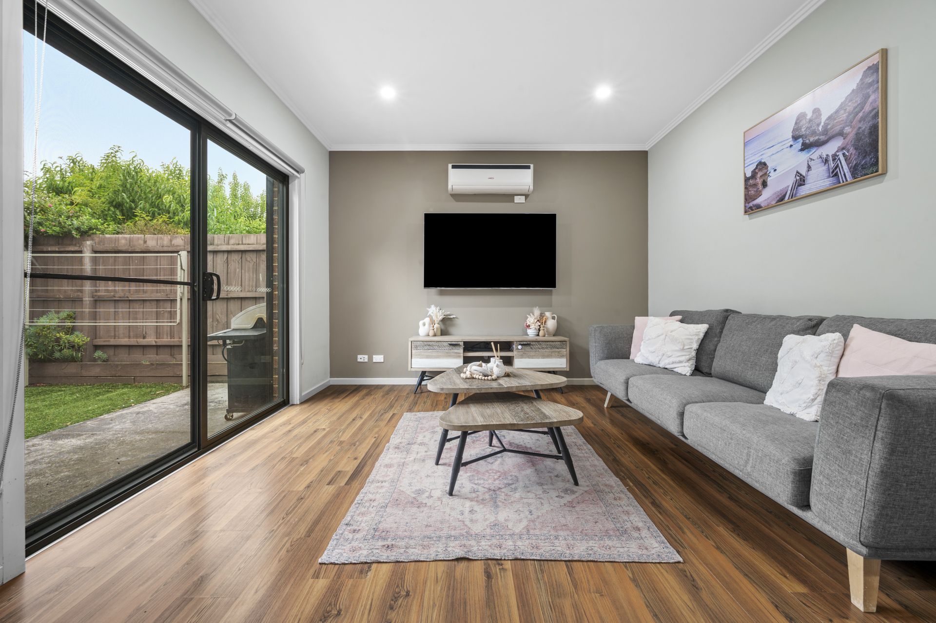 Stylish Open-Plan Living Space