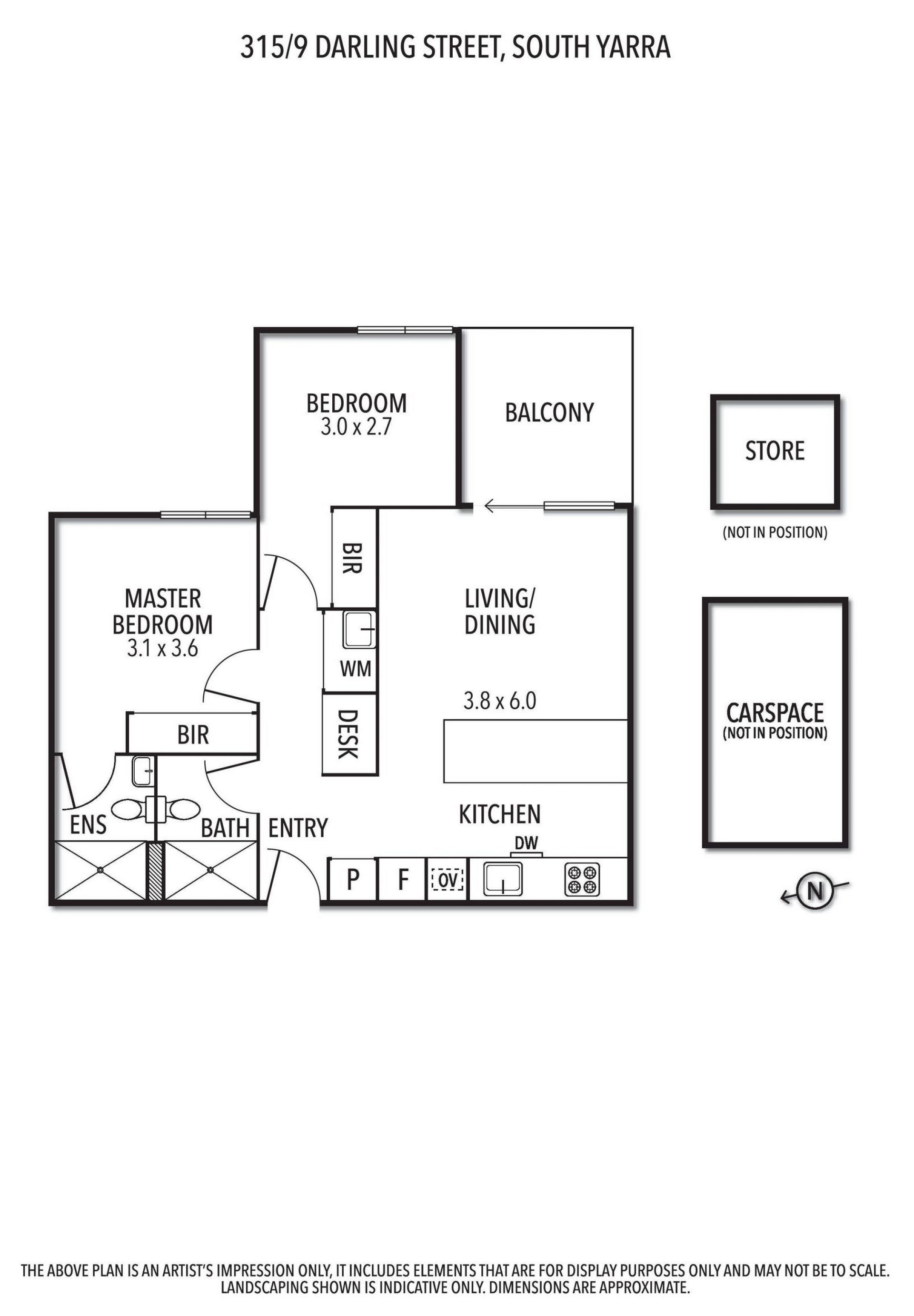 315/9 Darling Street, South Yarra - Thumbnail 5