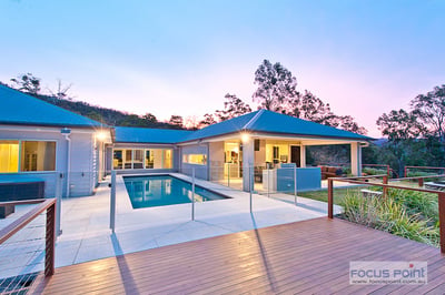 Award-winning & innovative design redefines acreage living & the concept of year-round outdoor living.