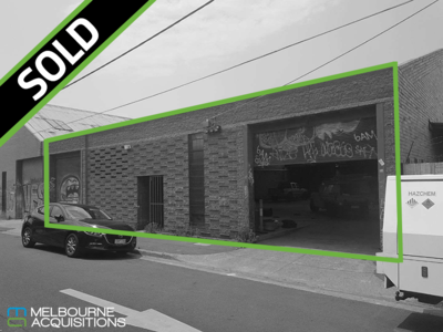 Blank canvas located in one of Melbourne's hottest city fringe markets