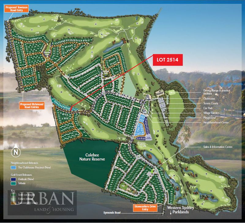 Colebee Lot 2514 Stonecutters Drive | Stonecutters Ridge