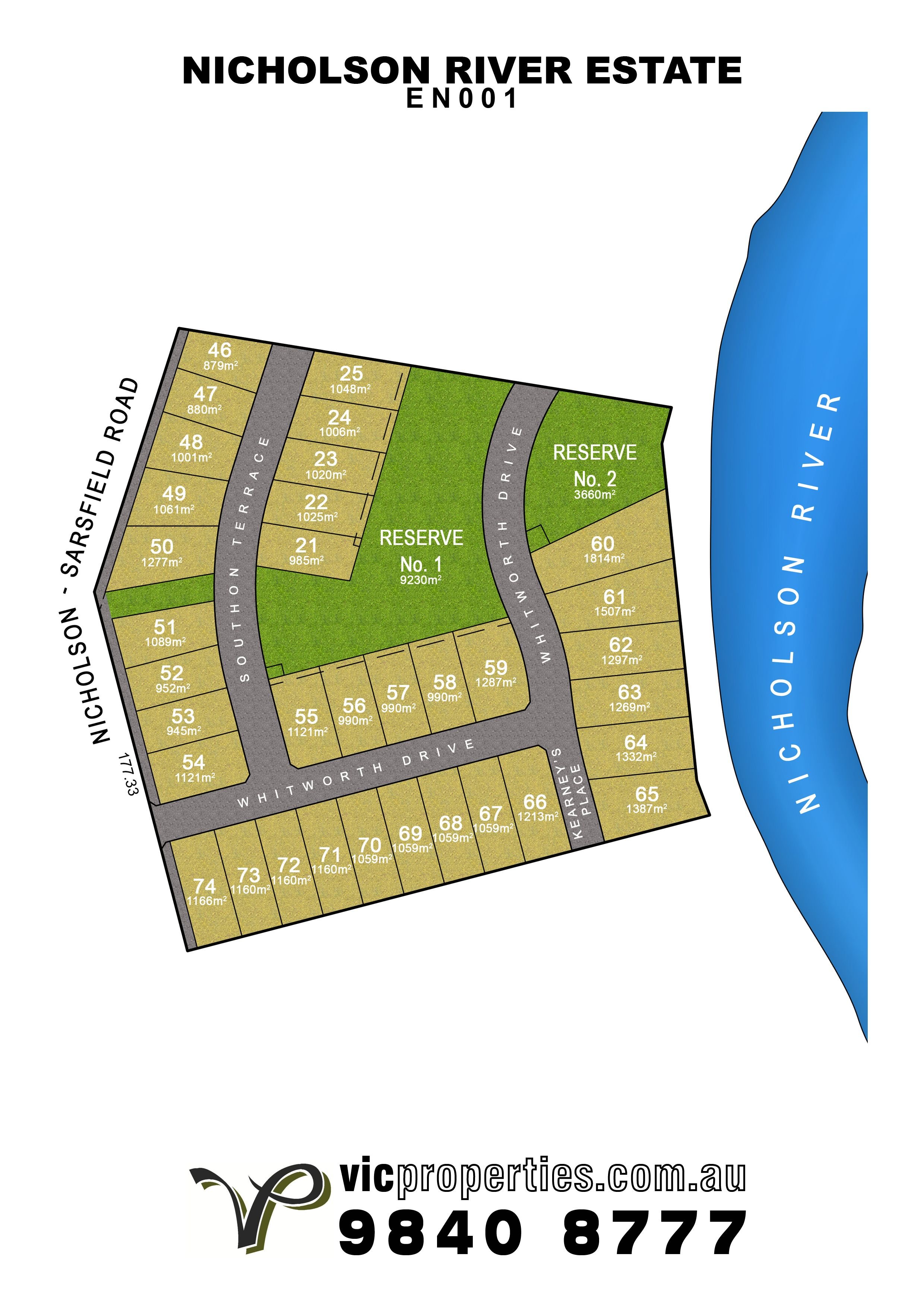 Lot 70/10 Whitworth Drive, Nicholson VIC 3882