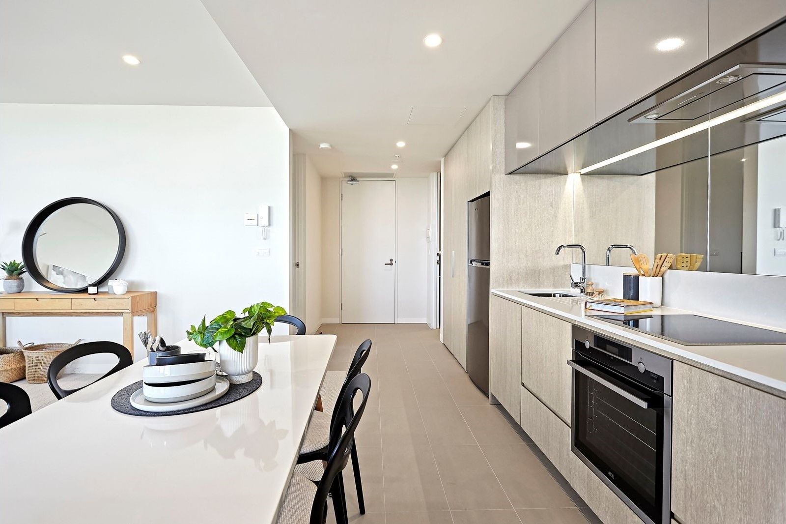 Spacious and light filled living at The Marque