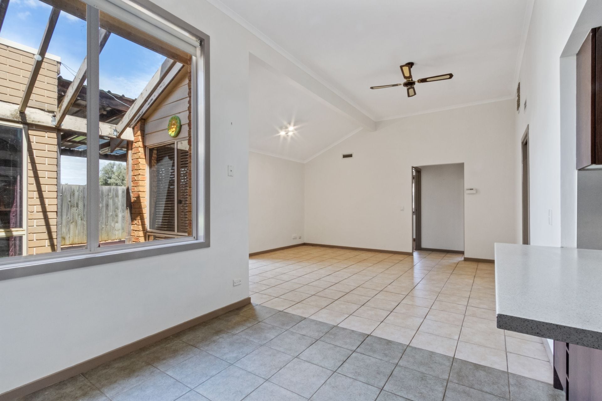 Single level 4 bedroom house