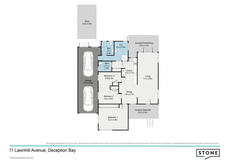 Character home with shed and 150m to the water.