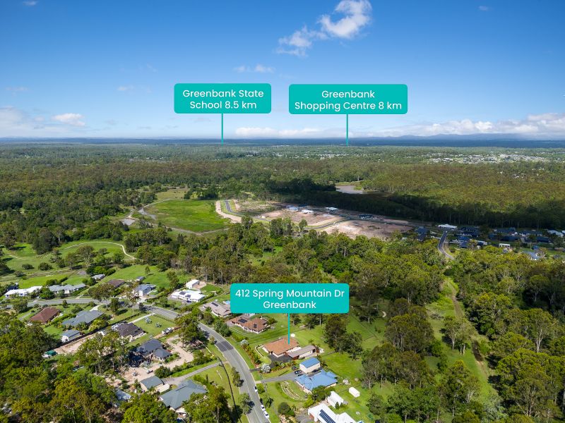 Real Estate For Sale 412414 Spring Mountain Drive Greenbank , QLD