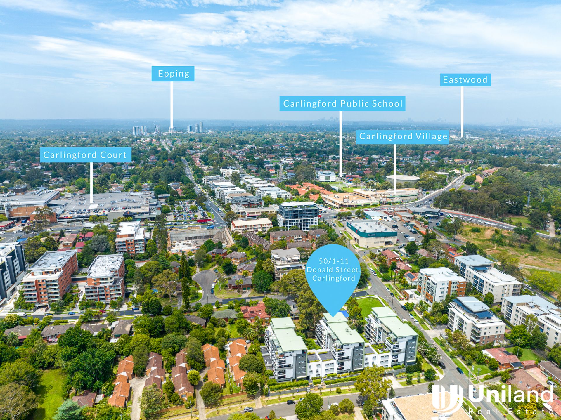 50/111 Donald Street, Carlingford Uniland Real Estate