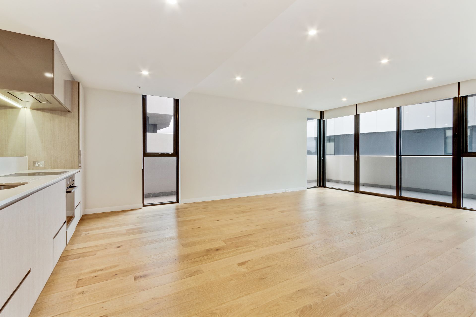 Spacious and light filled living at The Marque