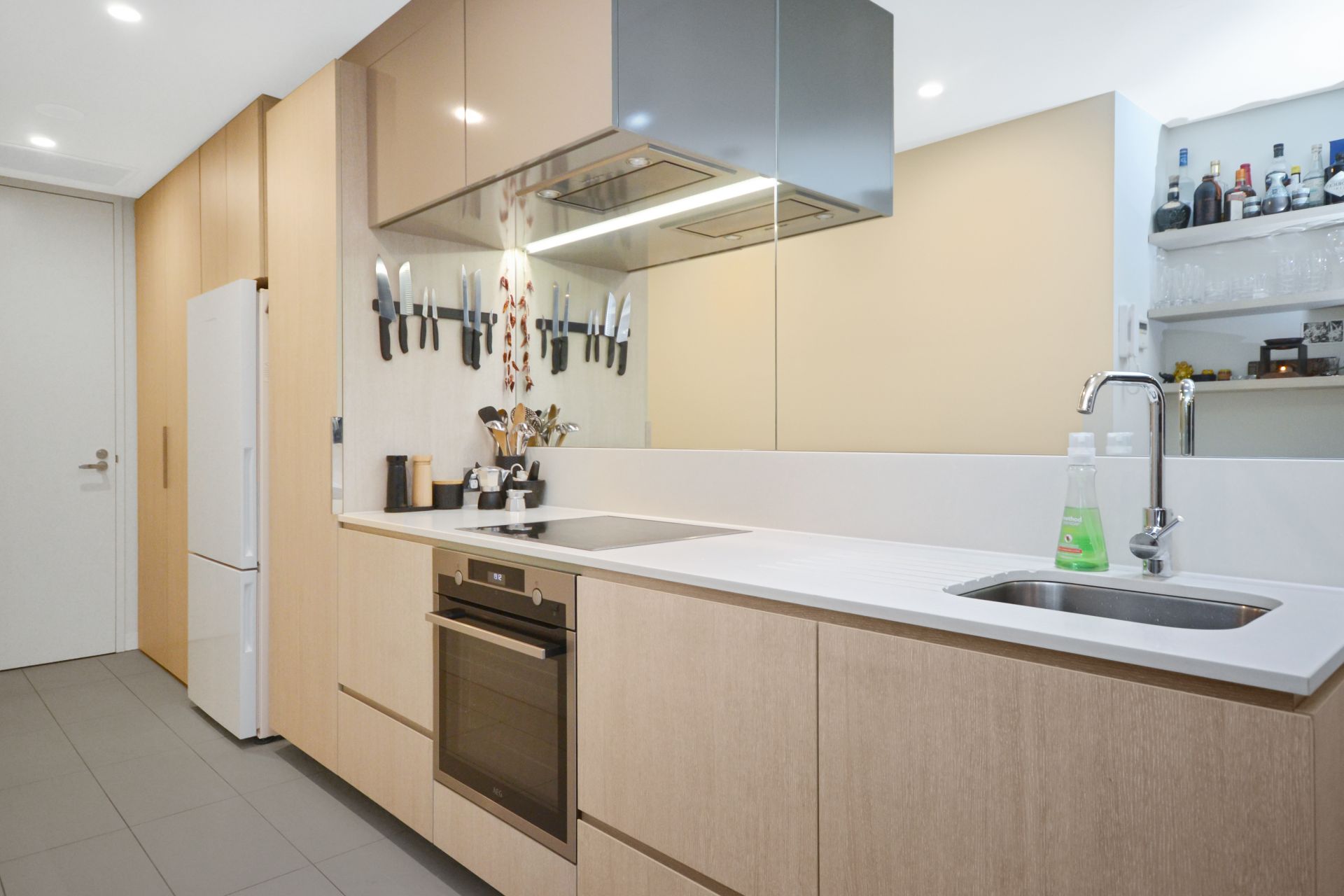 Spacious and light filled living at The Marque