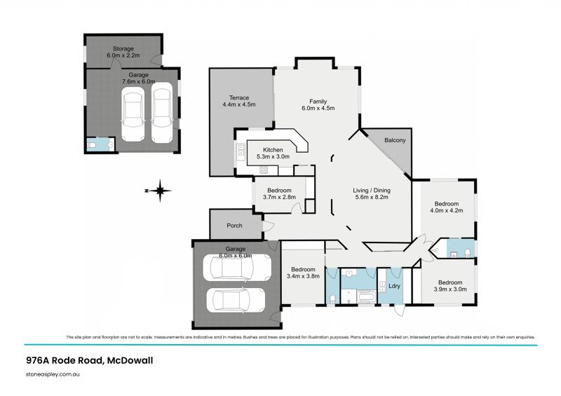 Large lowset home in private location