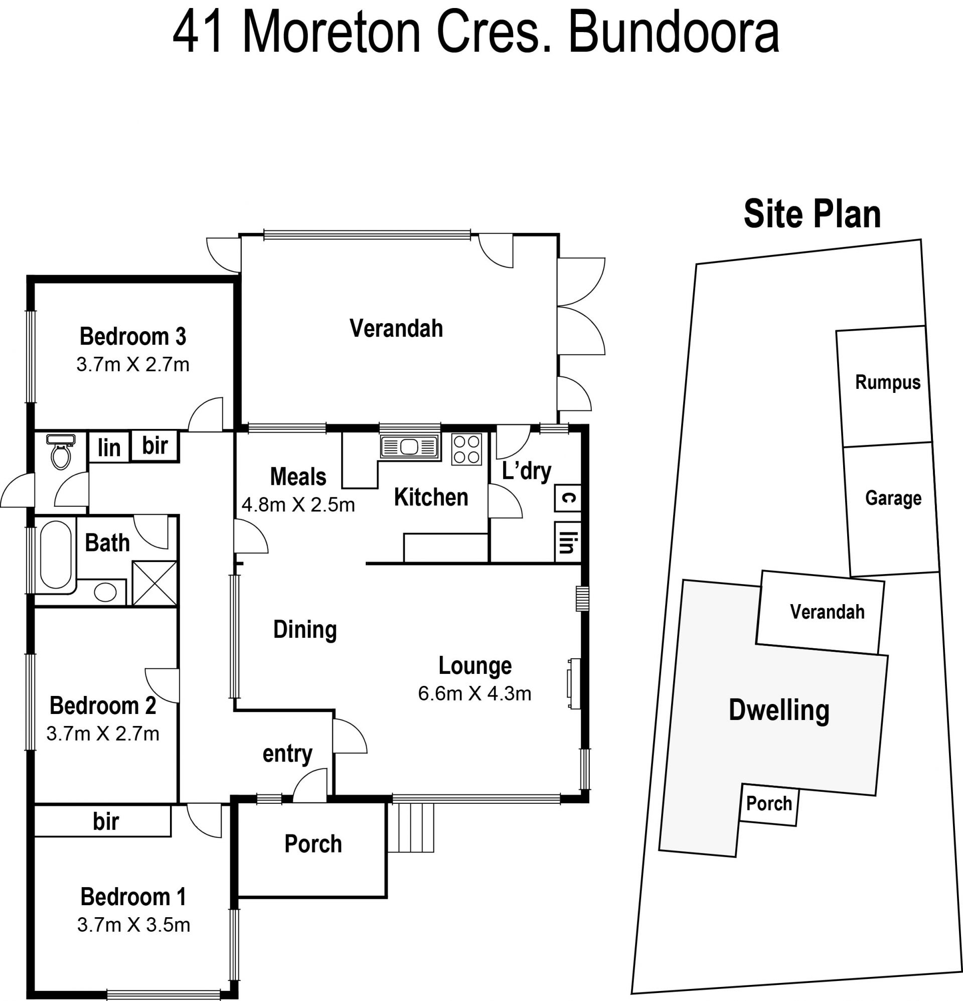 Spacious Living!