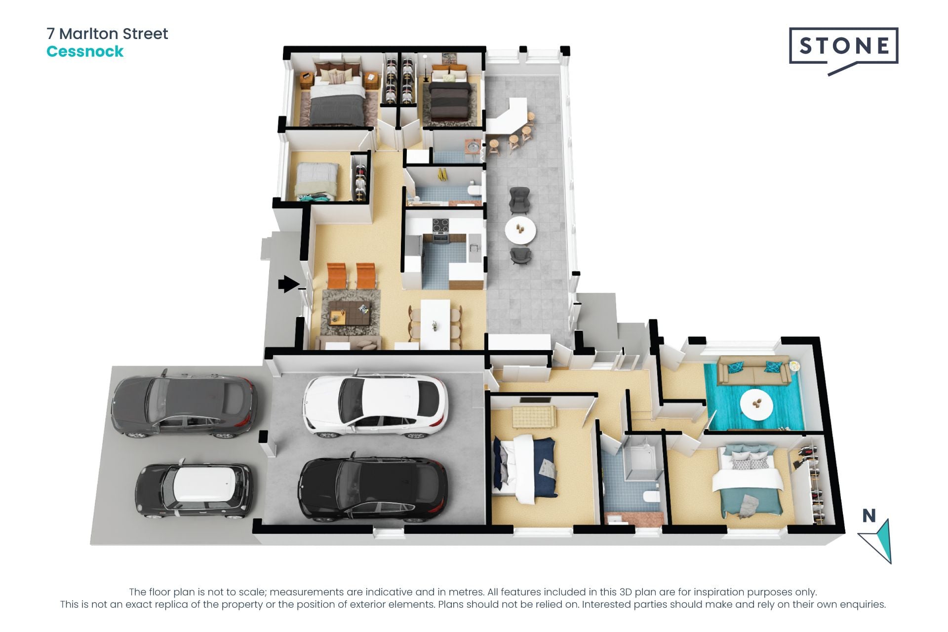 Perfectly located five bedroom potential