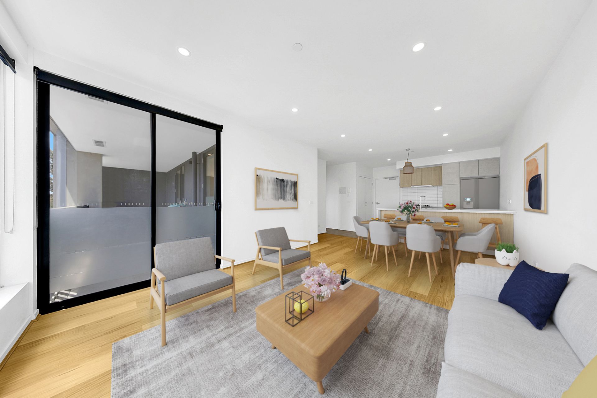 Stylish Contemporary Living Awaits