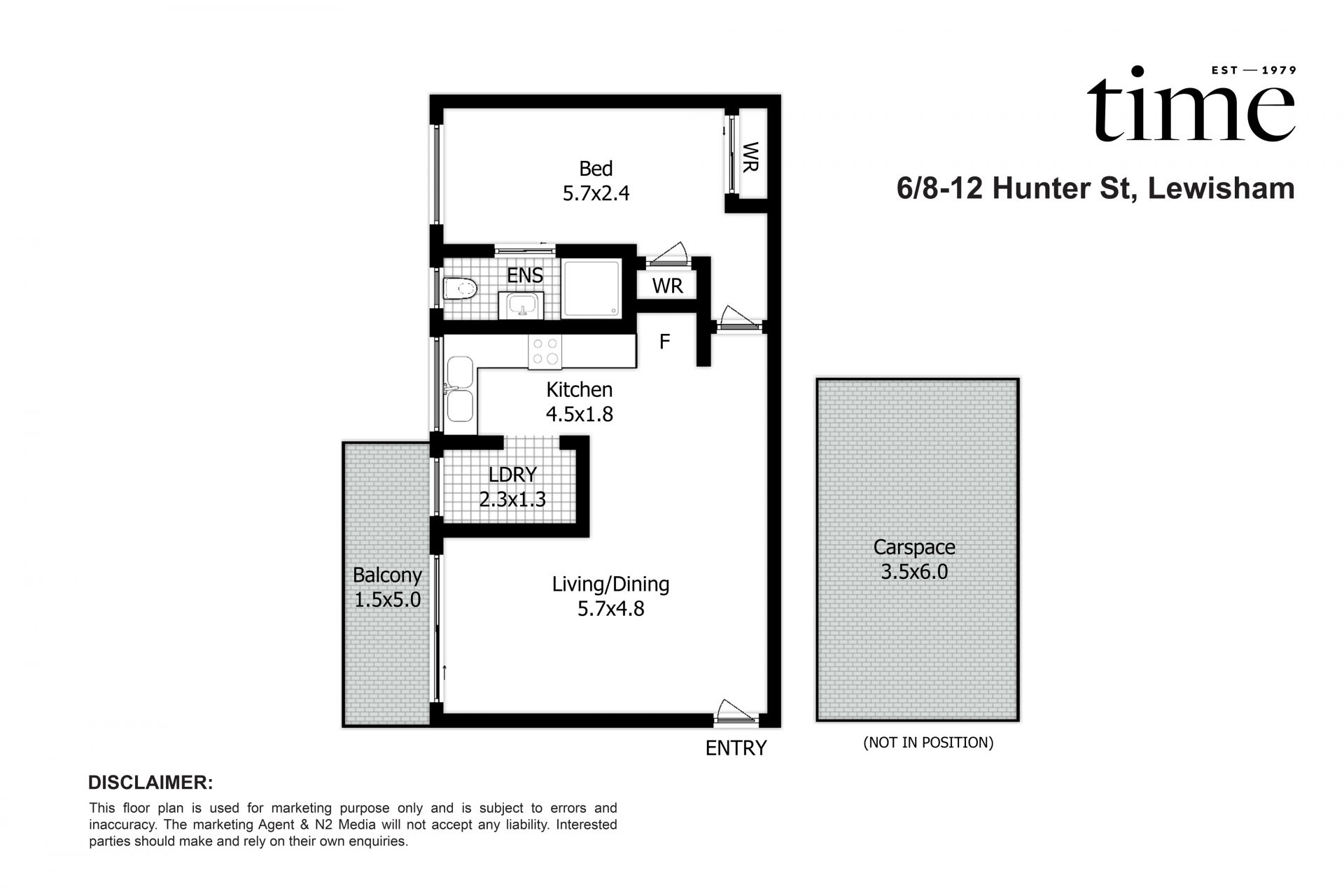 6/8-12 Hunter Street, Lewisham NSW