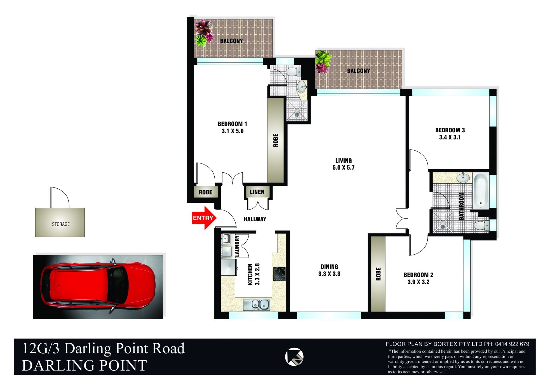 12G/3 Darling Point Road, Darling Point, Darling Point - Image 1
