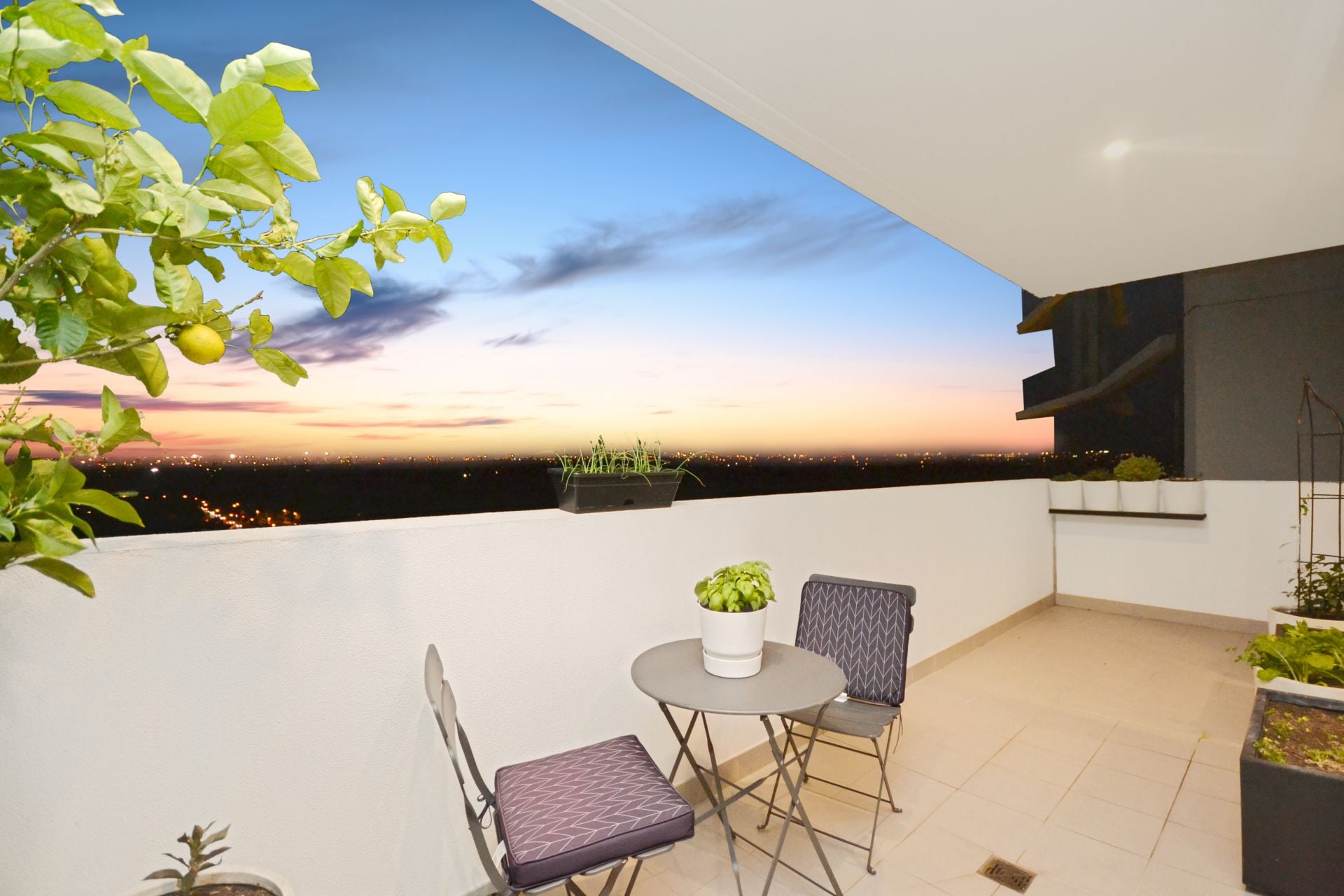 Spacious and light filled living at The Marque