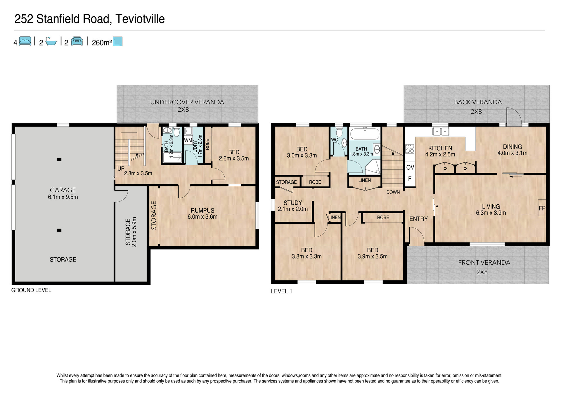 252 Stanfield Road TEVIOTVILLE QLD