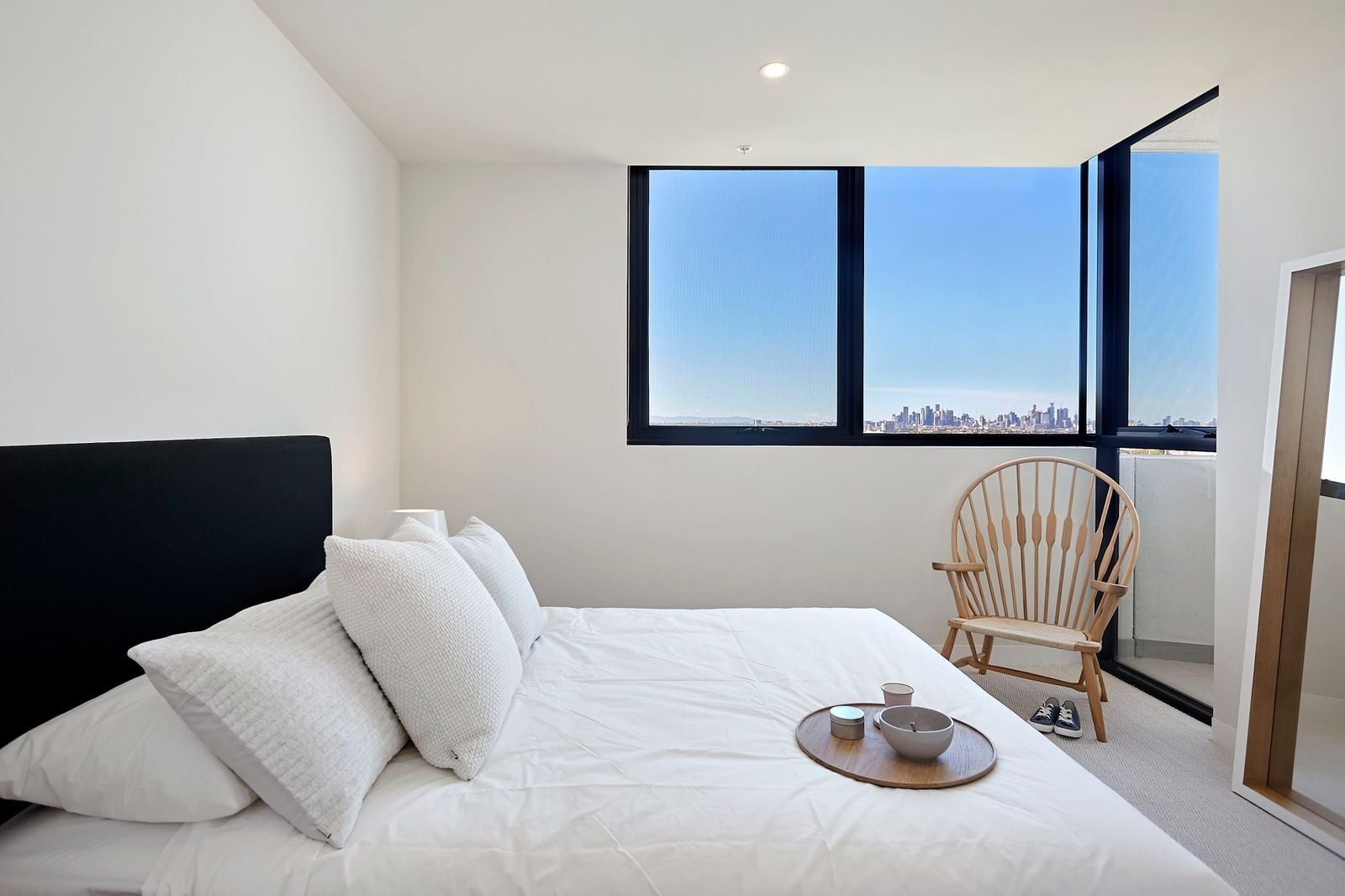 Spacious and light filled living at The Marque